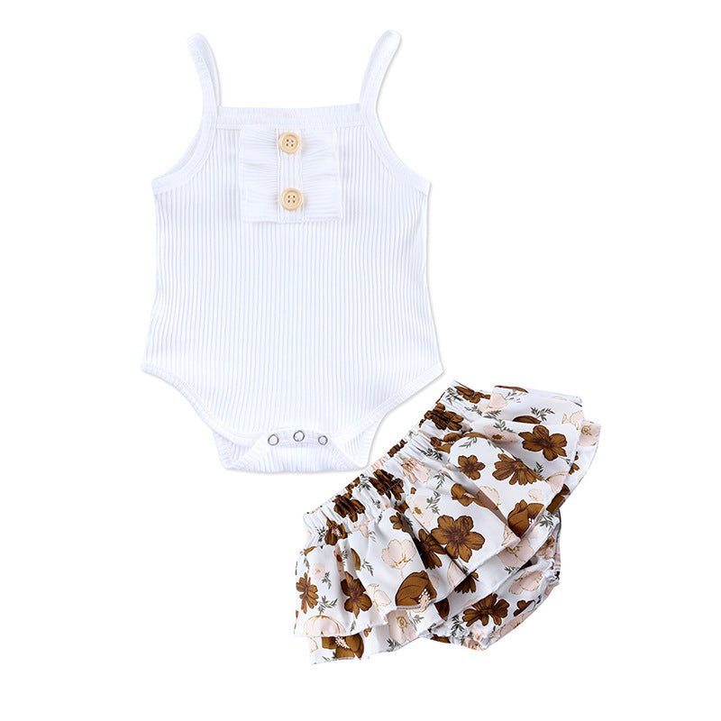 Ribbed Romper - Baby Rompers at Louie Meets Lola