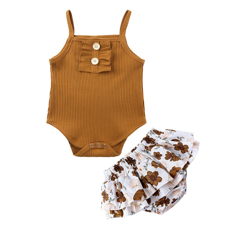 Ribbed Romper - Baby Rompers at Louie Meets Lola