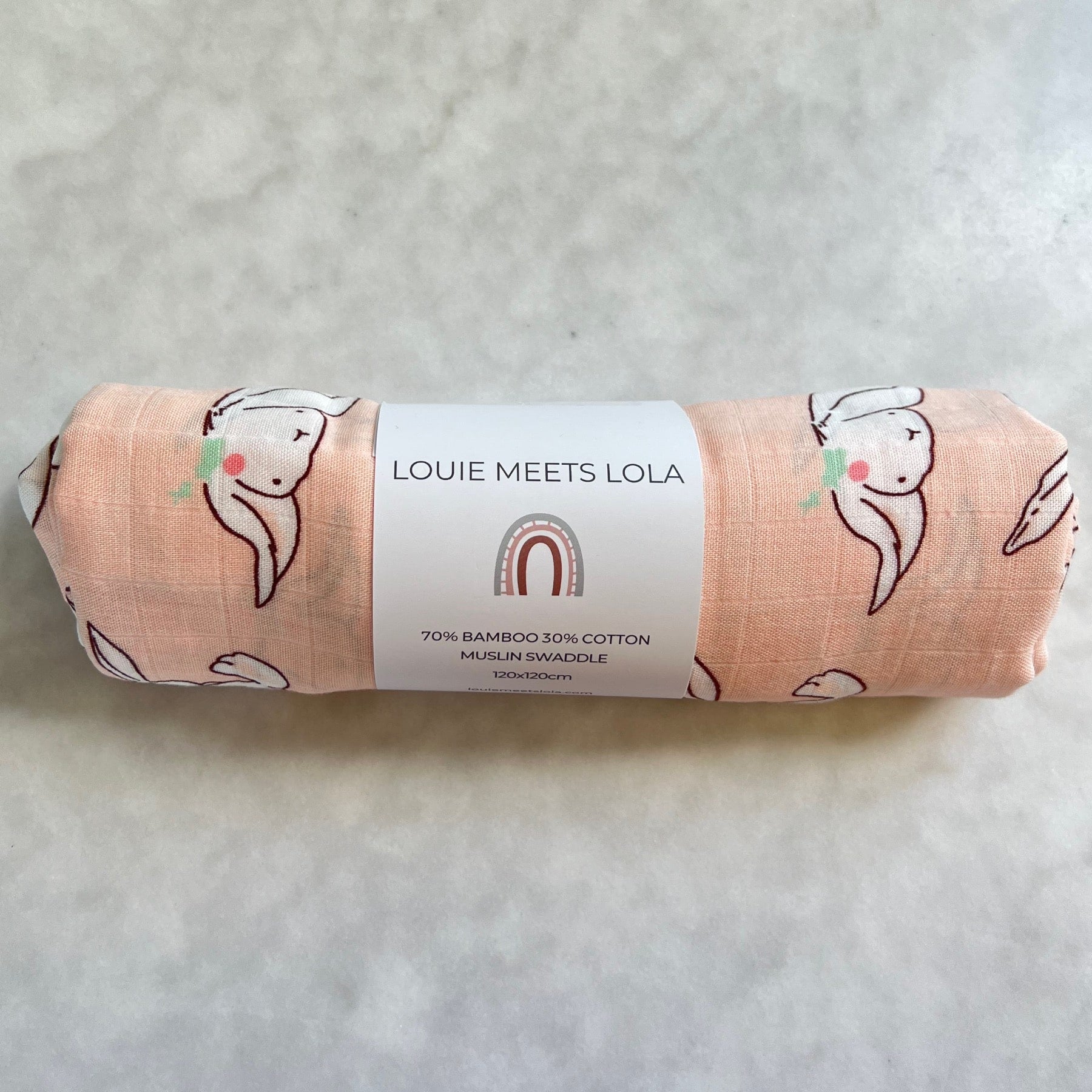 Sleepy Rabbit Swaddle - Buy Swaddling Blankets at Louie Meets Lola