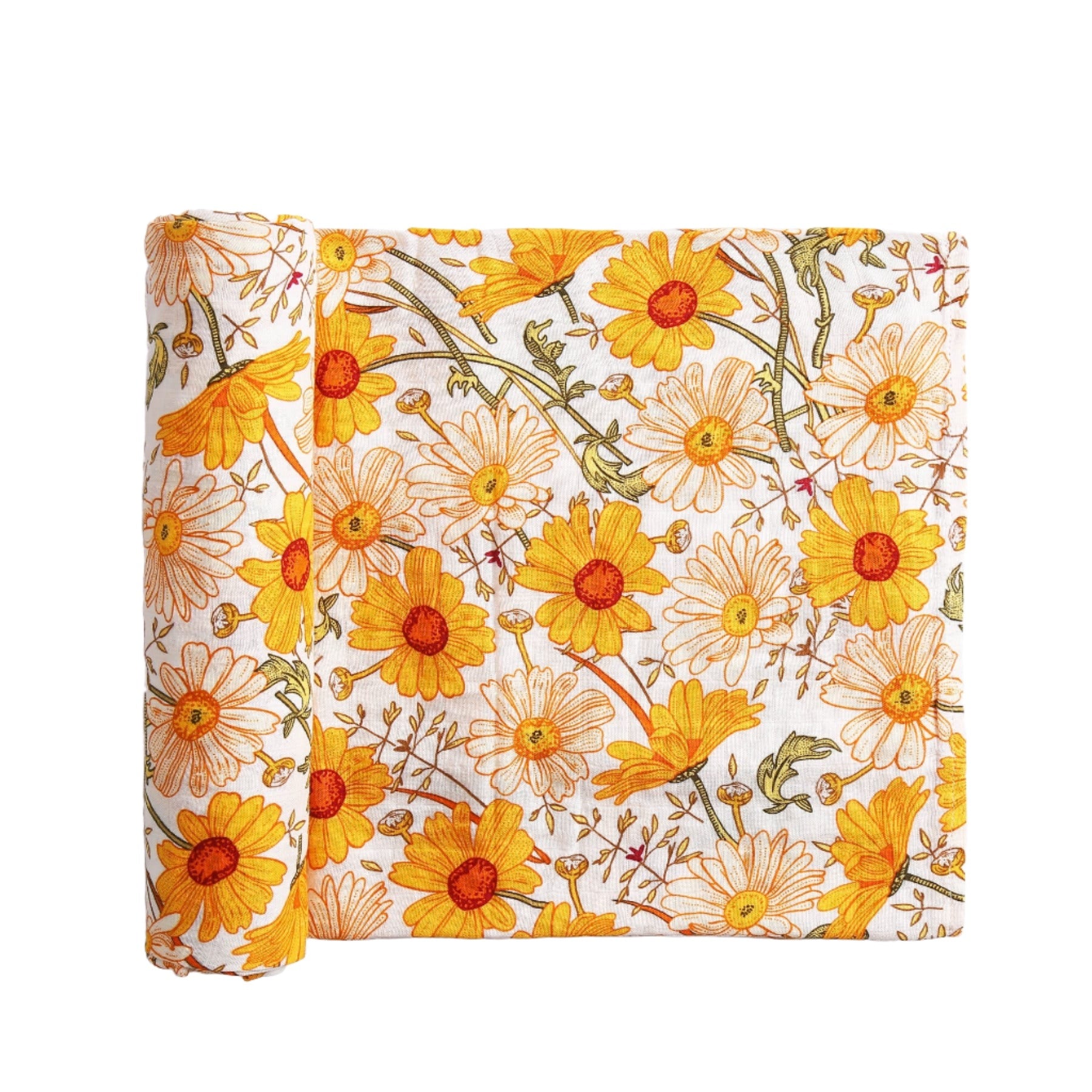 Sunflower Baby Swaddle - Baby Swaddles & Wraps at Louie Meets Lola