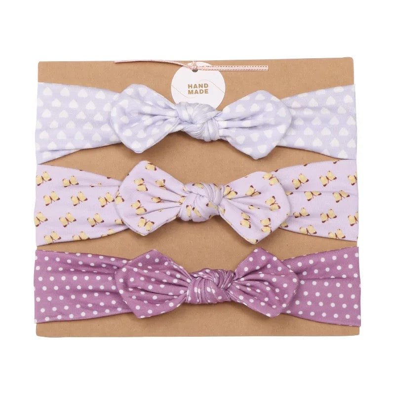 Tiana 3pc Headbands - Baby Headbands at Louie Meets Lola