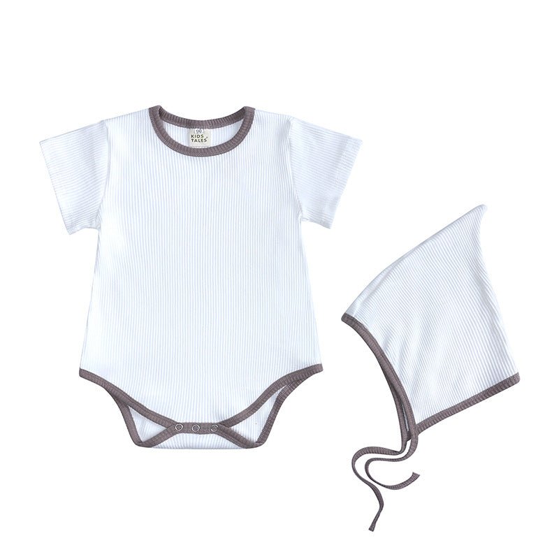 Trims Romper with Hood - Baby Rompers at Louie Meets Lola