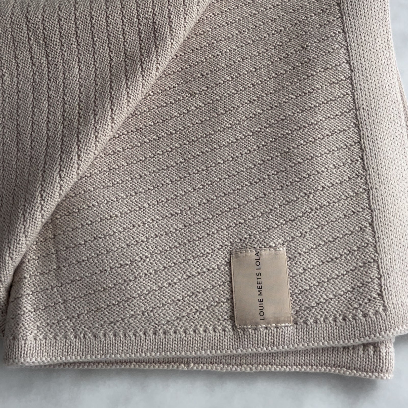 Woolly Vibes Keepsake Baby Blanket - Baby Blankets at Louie Meets Lola