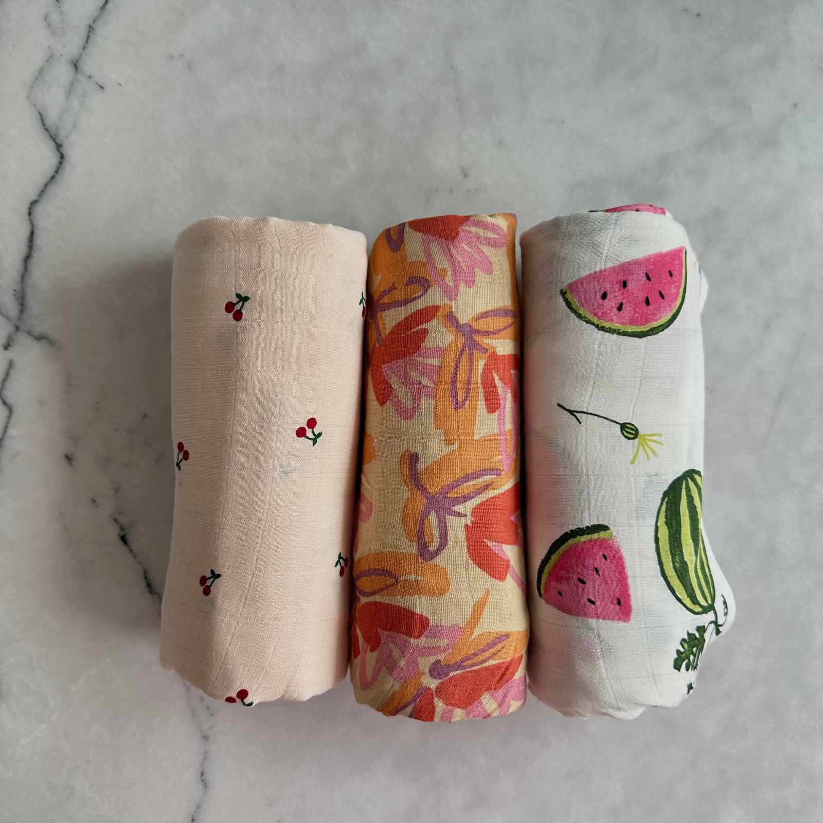 Watermelon Wishes Swaddle | Buy Baby Swaddles at Louie Meets Lola
