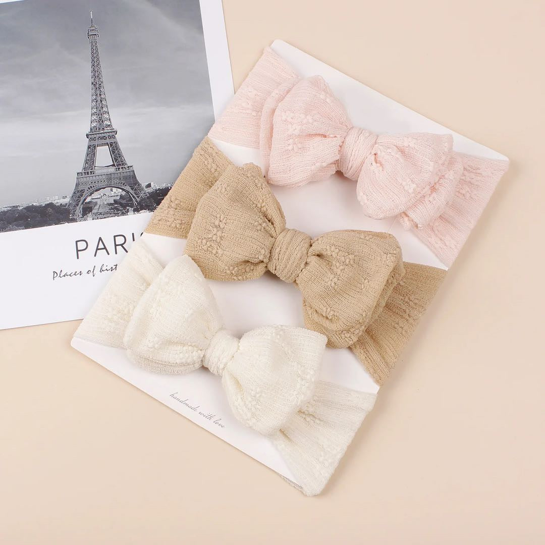 Boucle Oversized Topknot - Baby Headbands at Louie Meets Lola