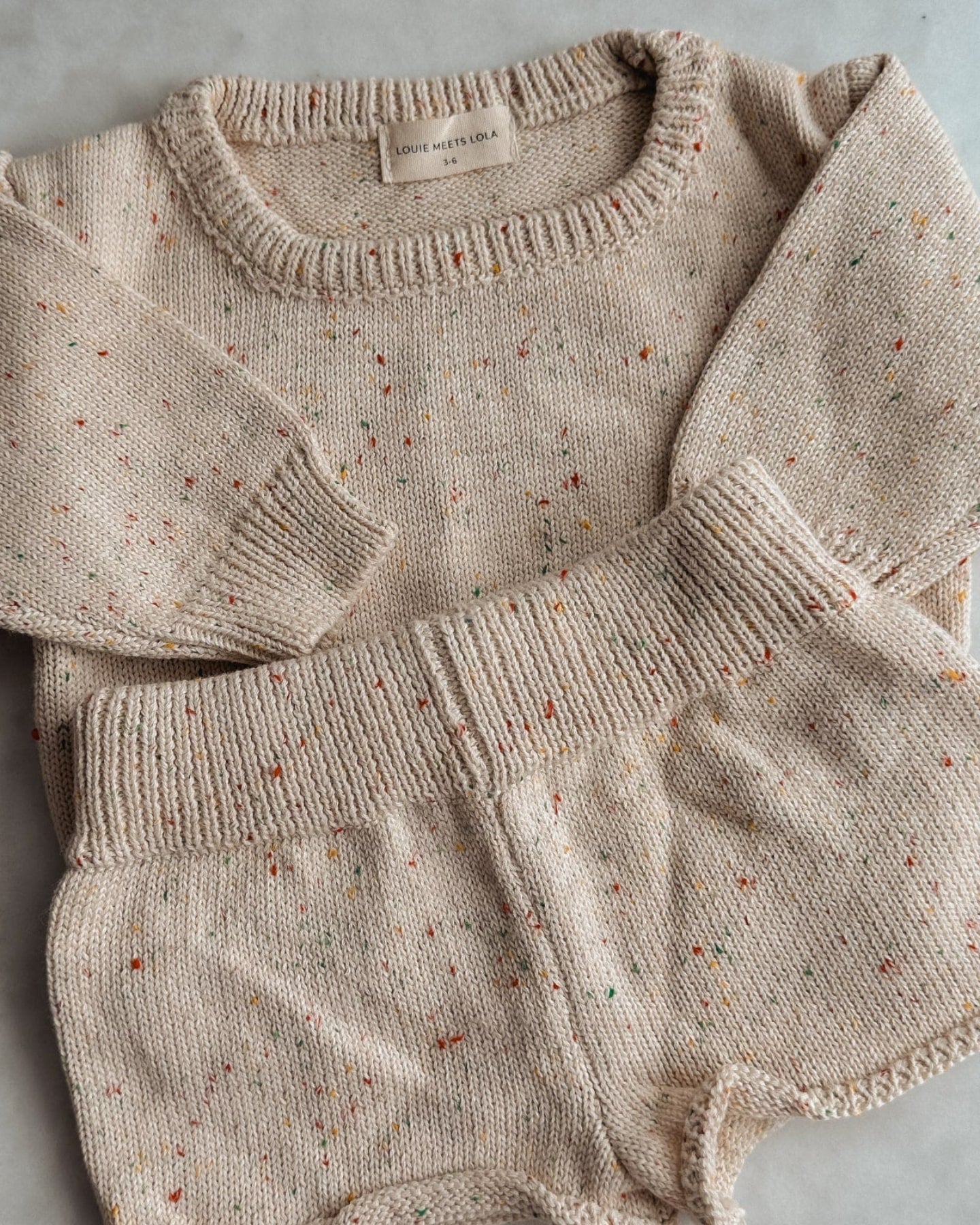 Confetti Knitted Lounge Set - Baby Outfits at Louie Meets Lola