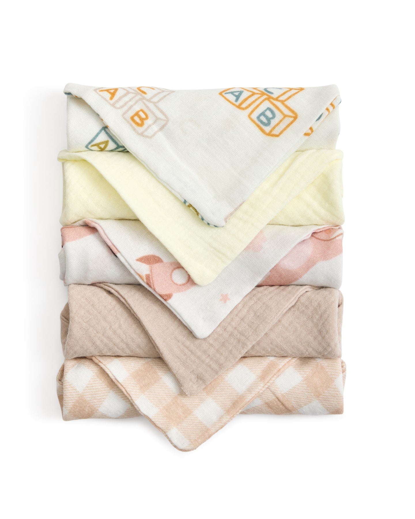 Nordic Feeding Towel Set - Baby Burp Cloths at Louie Meets Lola