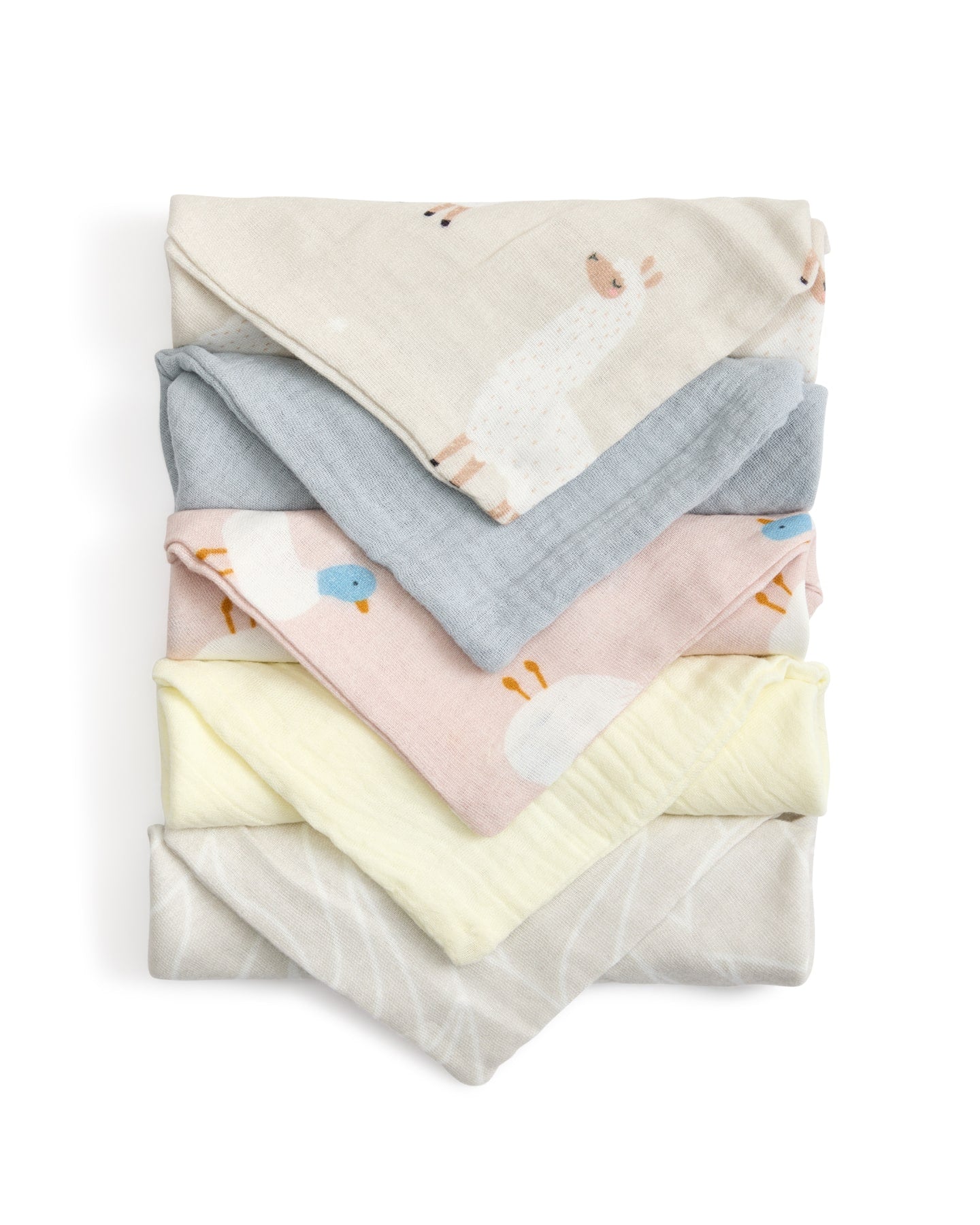 Little Friends Feeding Towels - Baby Burp Cloths at Louie Meets Lola