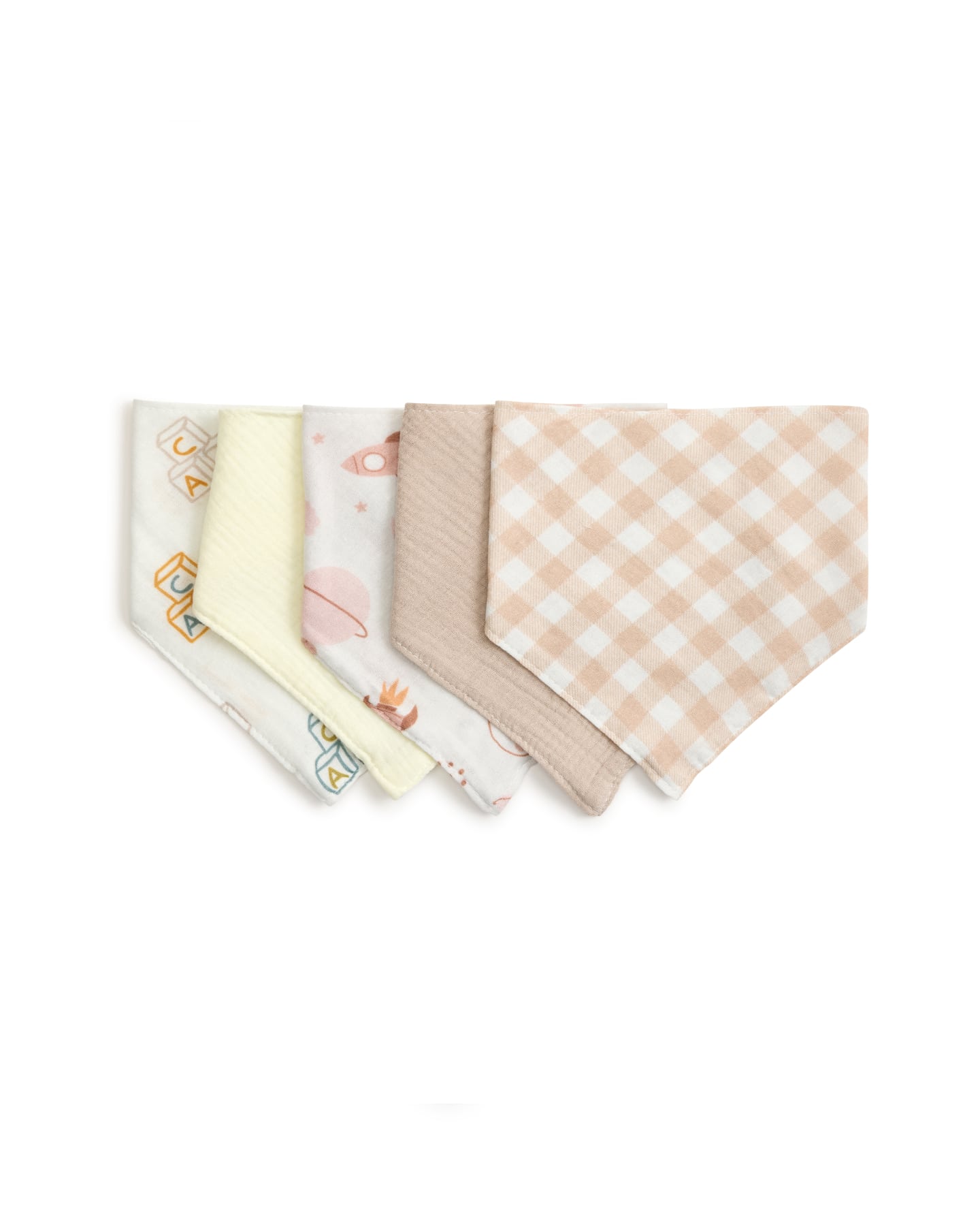 Nordic Bandana Bib Set - Baby Bibs at Louie Meets Lola