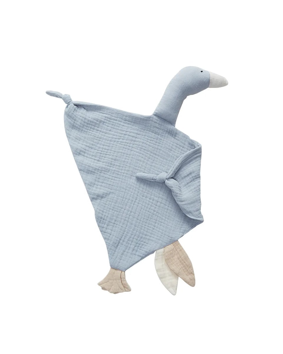 Baby Duckling Blue Comforter - Baby Comforters at Louie Meets Lola