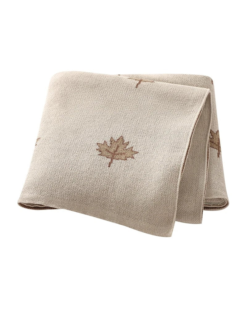 Leafy Lullabies Nude Blanket | Baby Blankets - Louie Meets Lola