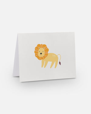 Leon the Lion Greeting Card - Buy Greeting & Note Cards at Louie Meets Lola