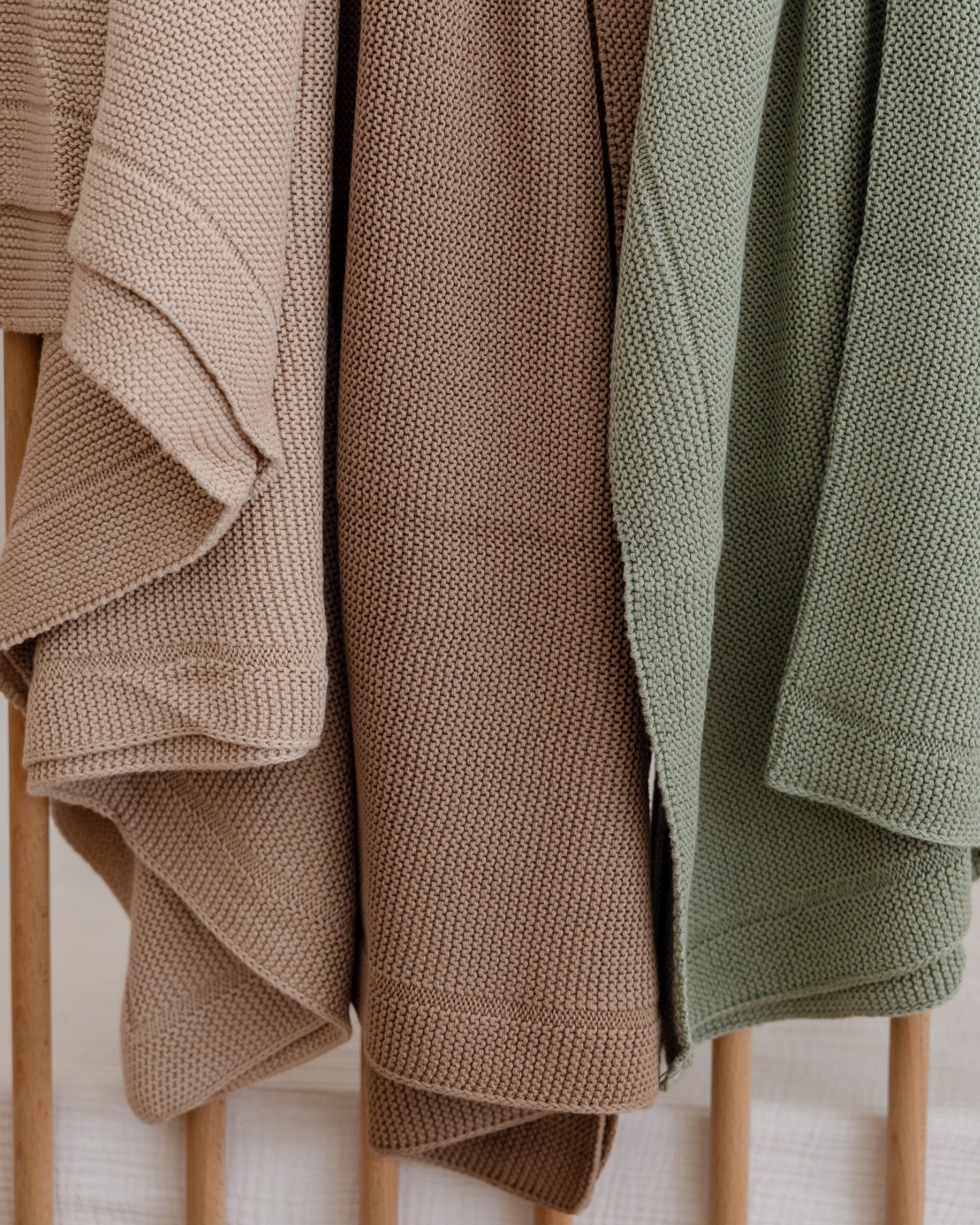 Aegean Knitted Blankets - Baby Blankets at Louie Meets Lola