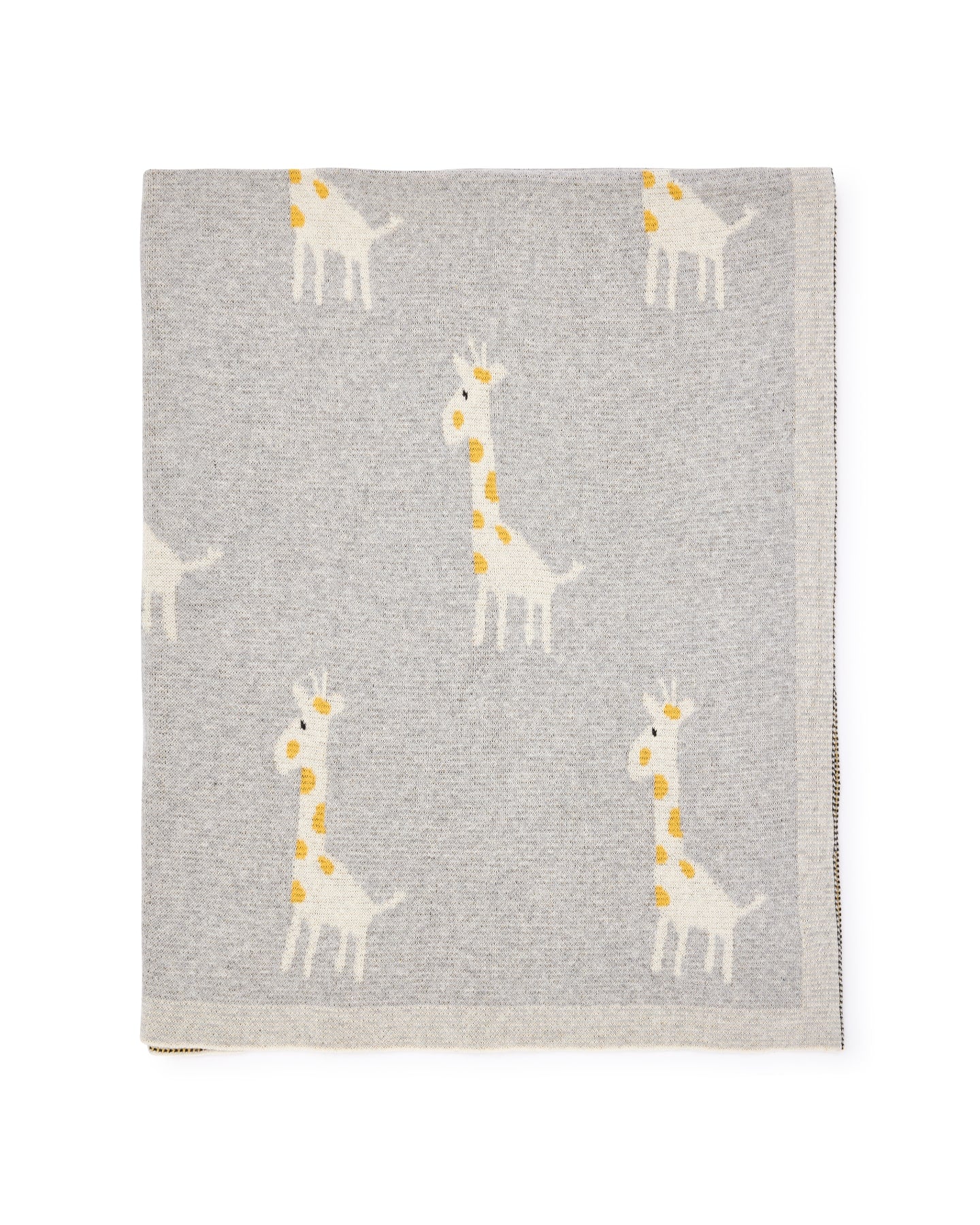 Geoff the Giraffe Blanket in Grey - Baby Blankets at Louie Meets Lola