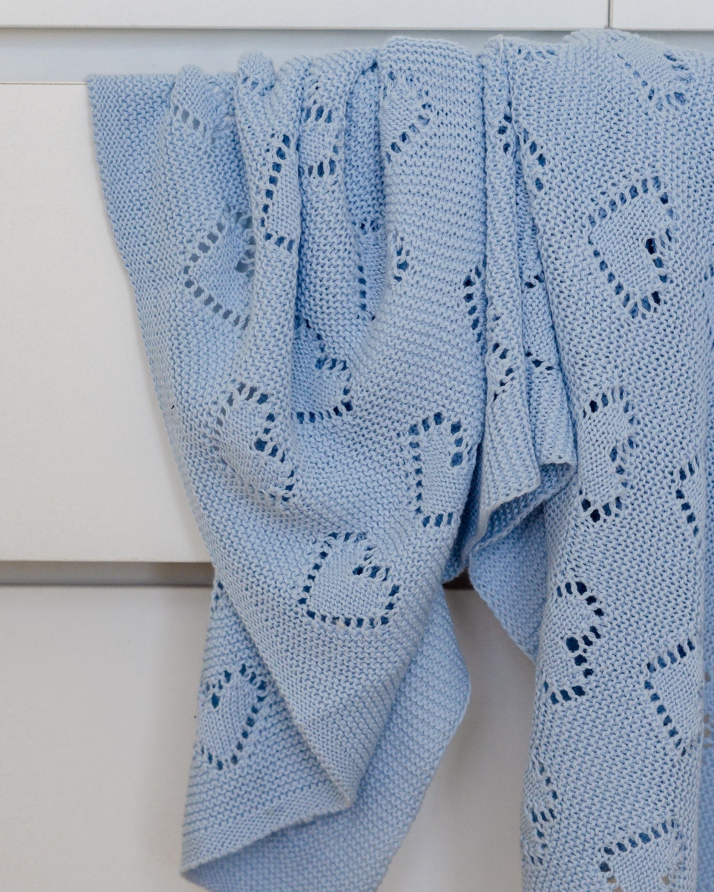 Love Blanket in Blue - Baby Blankets at Louie Meets Lola