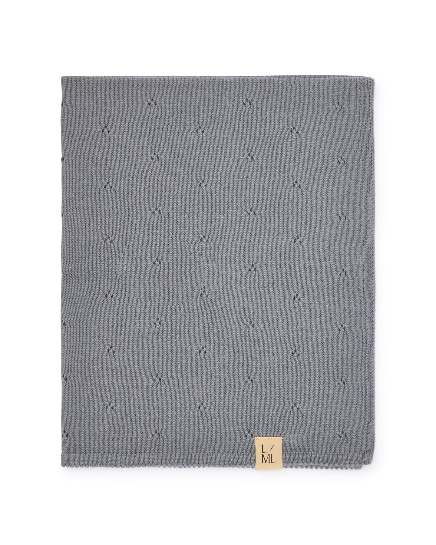 Cloudy Baby Blanket in Charcoal - Baby Blankets at Louie Meets Lola
