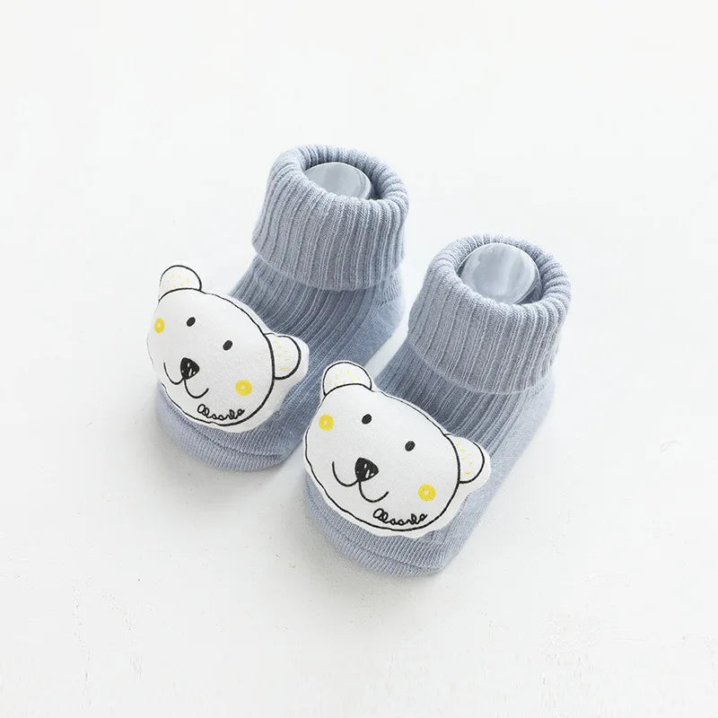 Bear Face Socks - Baby Socks at Louie Meets Lola