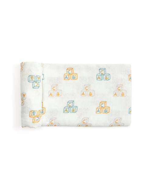 ABC Blocks Swaddle - Baby Swaddles & Wraps at Louie Meets Lola