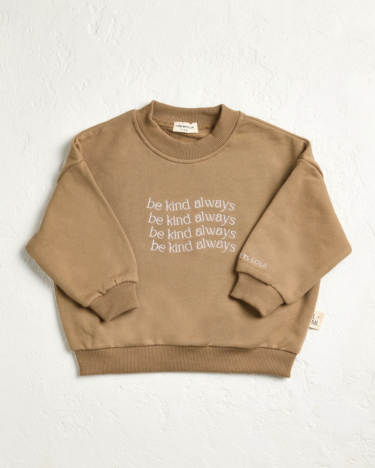 Be Kind Always Jumper - Buy Baby & Toddler Sweaters at Louie Meets Lola