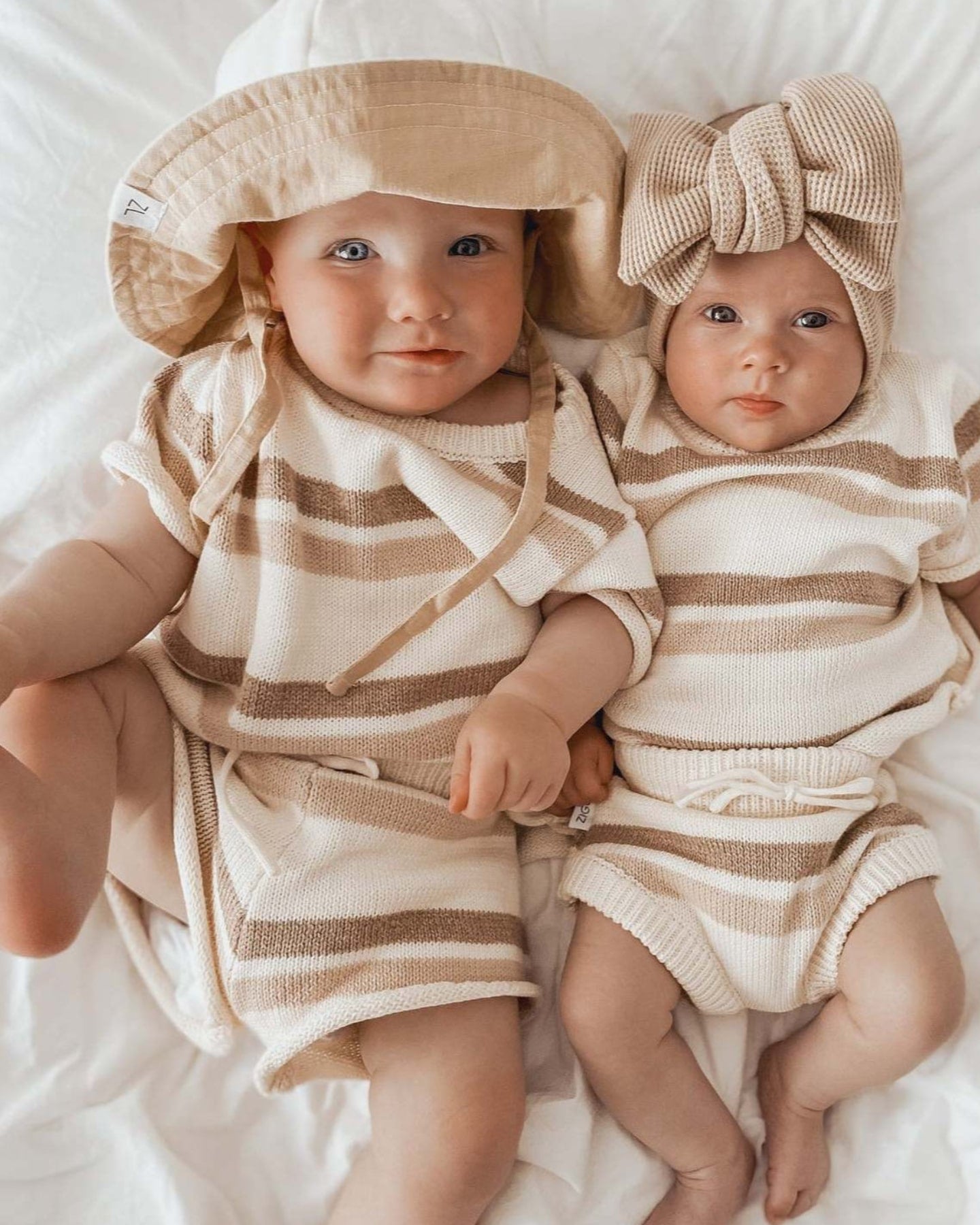 Stripe Knitted Lounge Set - Baby Outfits at Louie Meets Lola