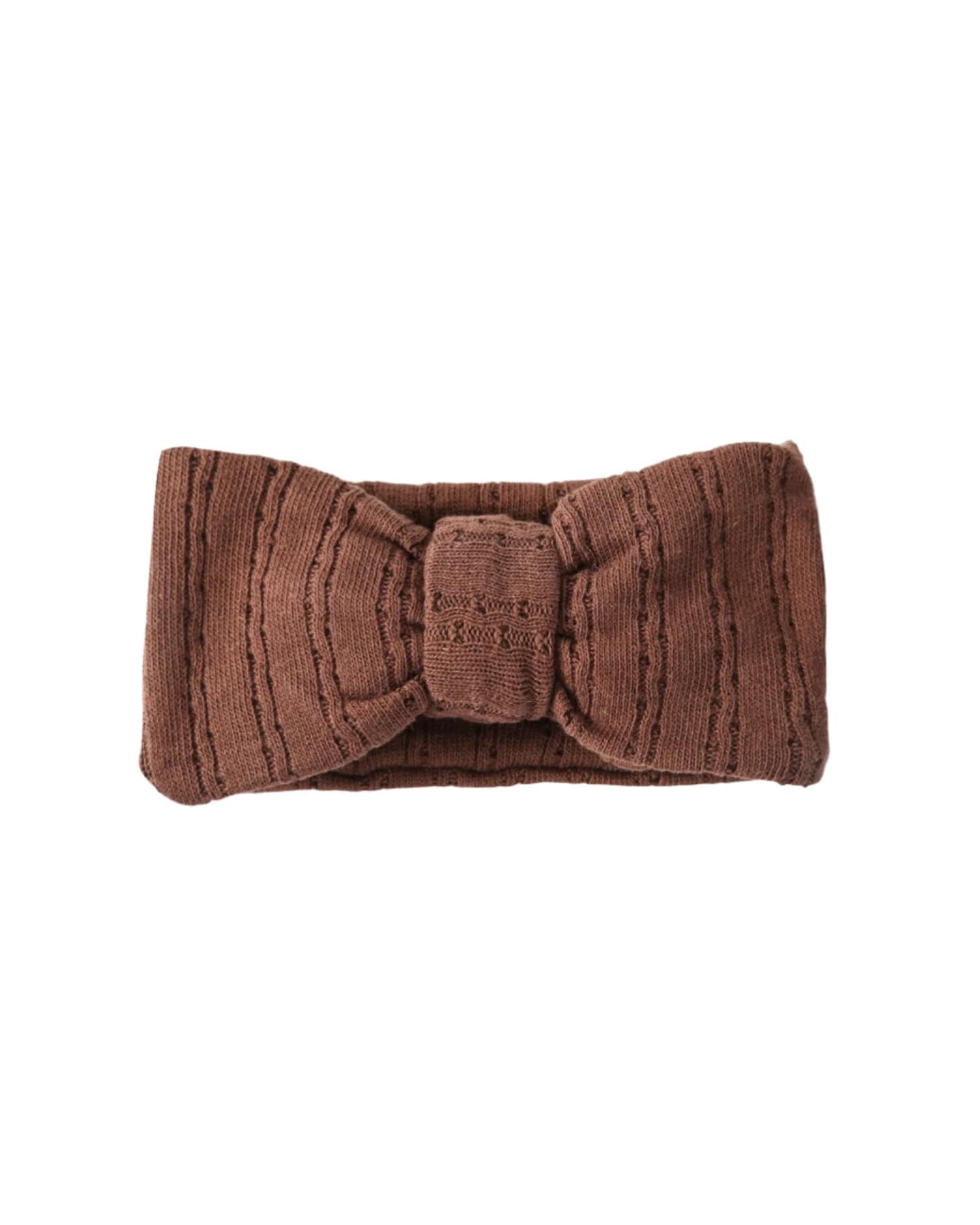 Oversized Pointelle Topknot - Baby Headbands at Louie Meets Lola