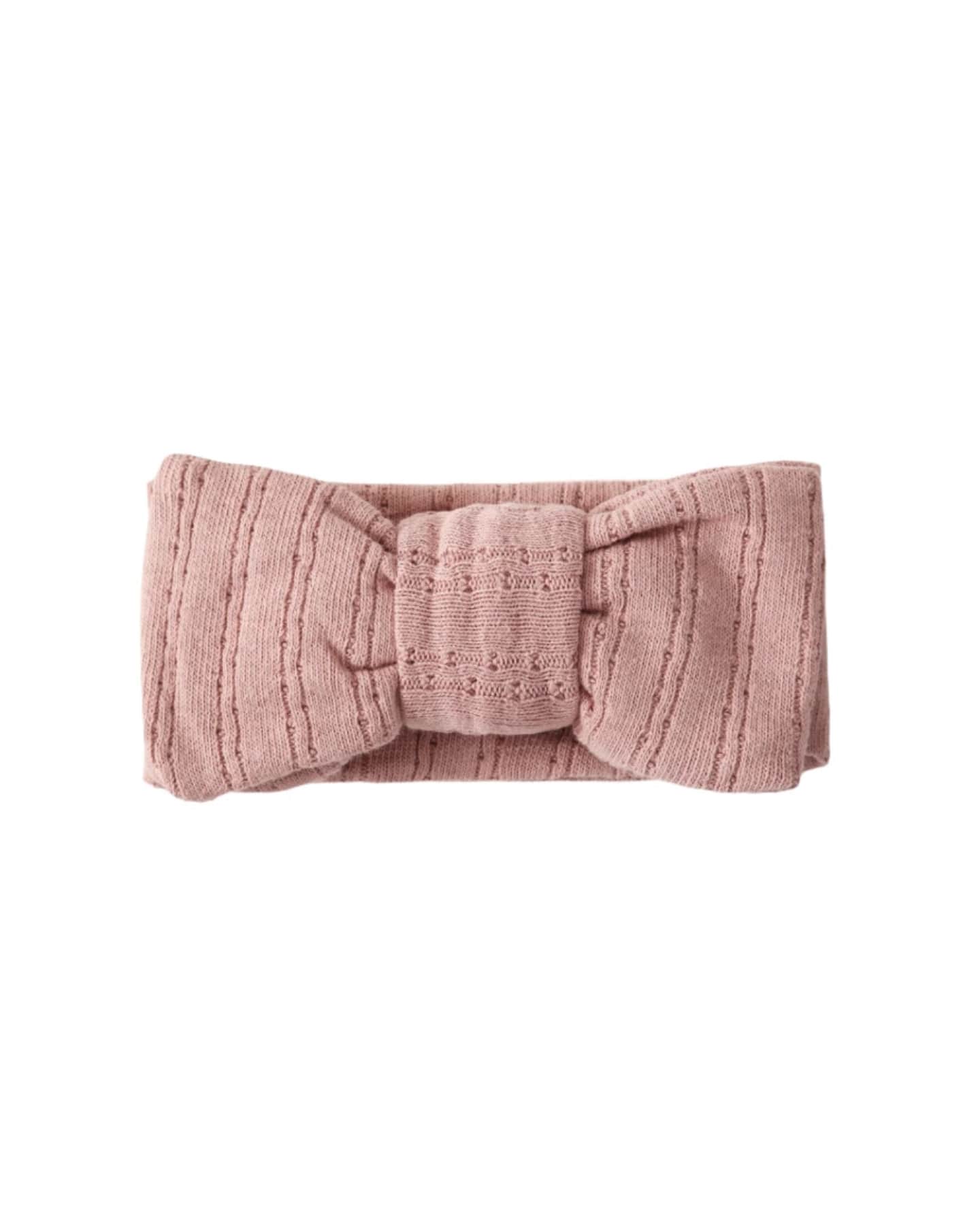 Oversized Pointelle Topknot - Baby Headbands at Louie Meets Lola