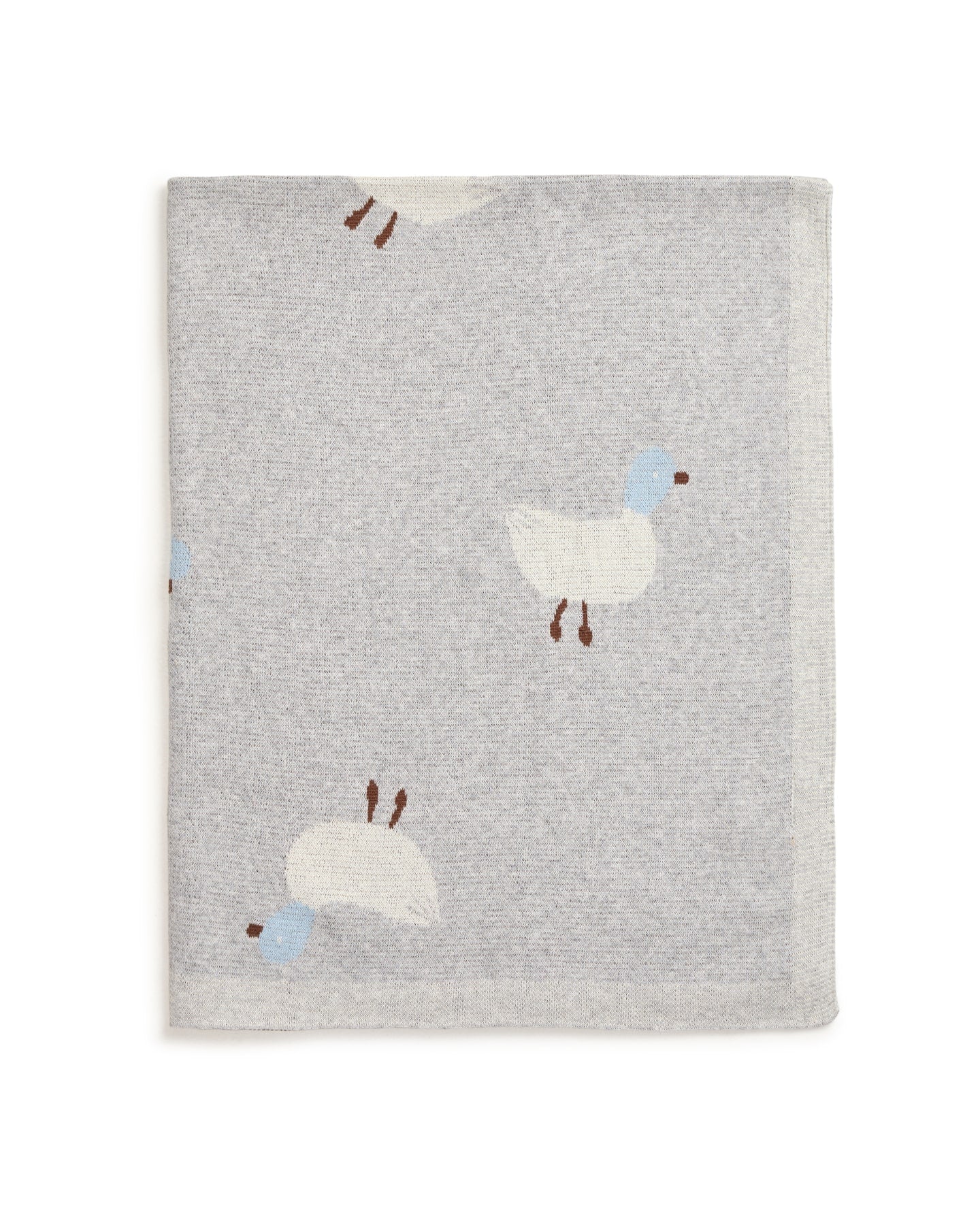 Quacky Duck Grey Blanket | Baby Blankets - Louie Meets Lola