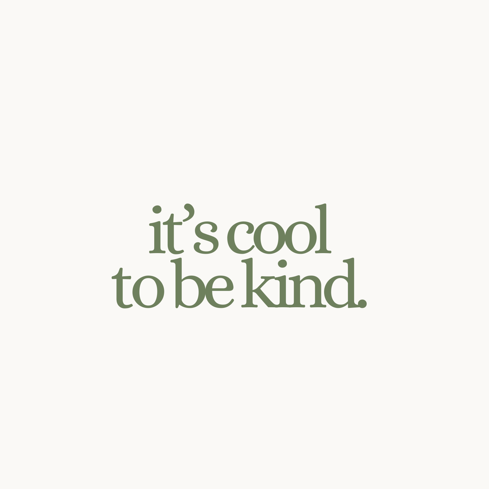 It's Cool To Be Kind - The Kindness Project at Louie Meets Lola