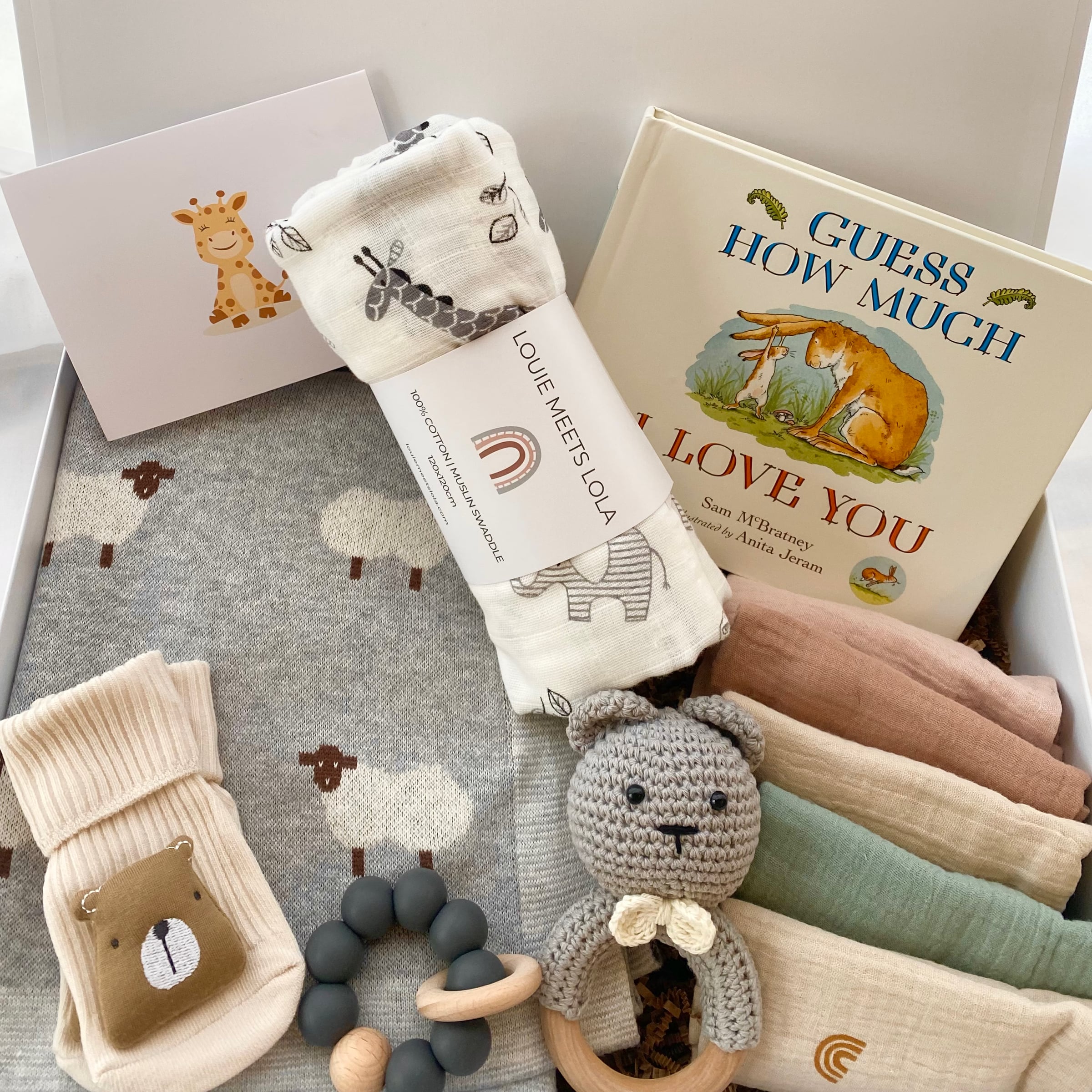 Friends of the Zoo Gift Box - Buy Baby Gift Sets at Louie Meets Lola