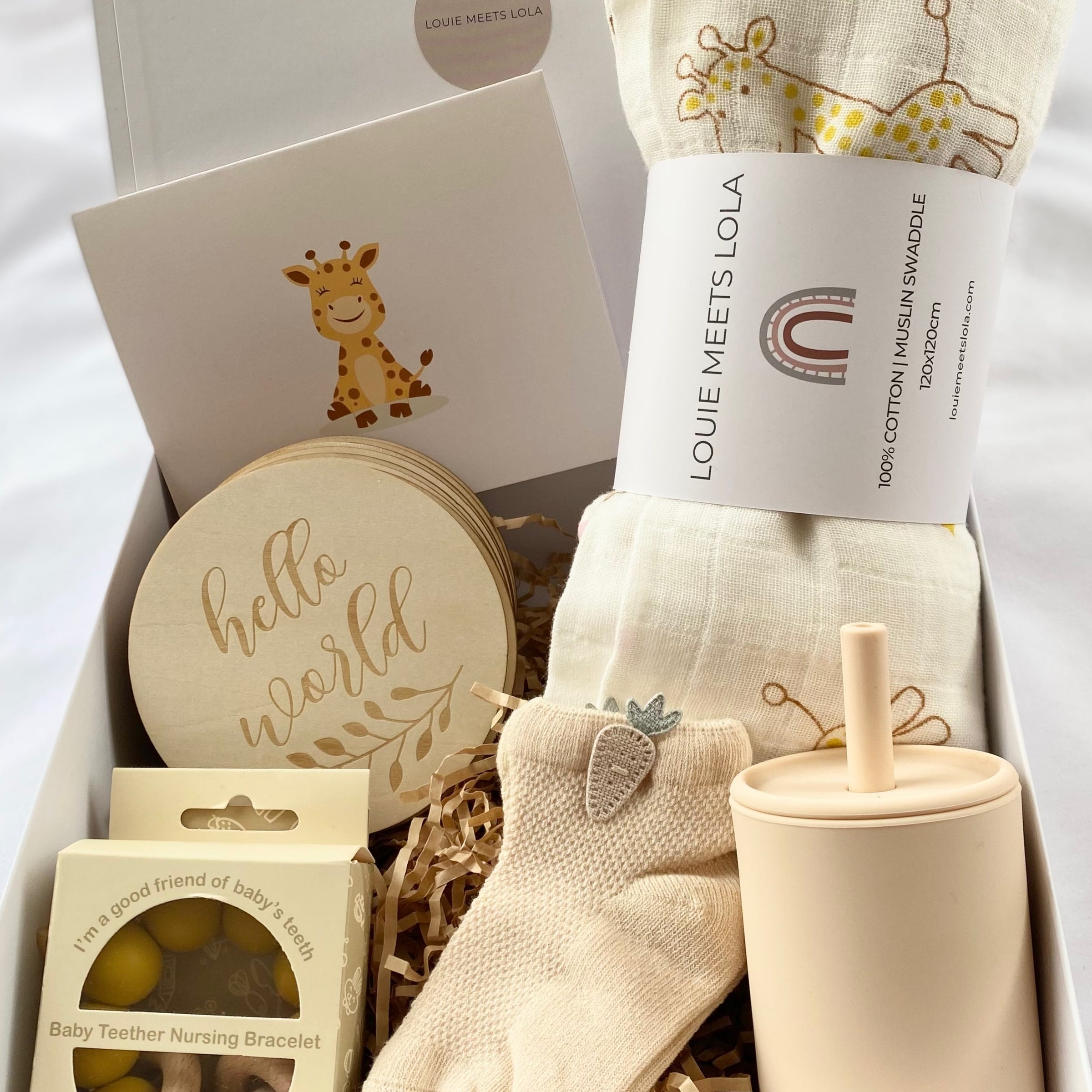 Full of Spunk Gift Hamper - Nude - Buy Baby Gift Sets at Louie Meets Lola