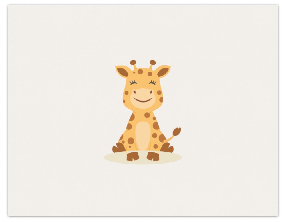 Geoff the Giraffe Greeting Card - Buy Greeting & Note Cards at Louie Meets Lola