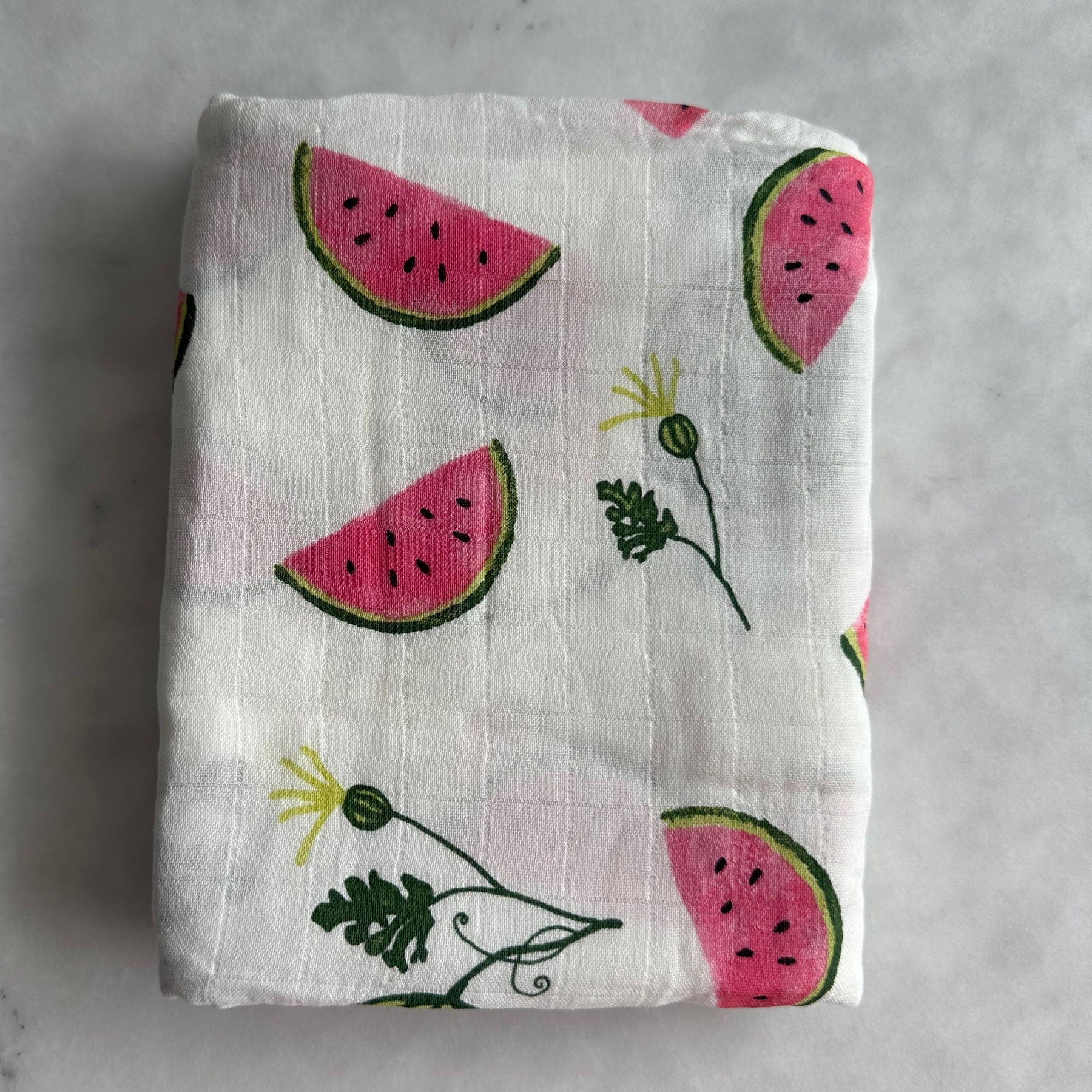 Watermelon Wishes Swaddle | Buy Baby Swaddles at Louie Meets Lola