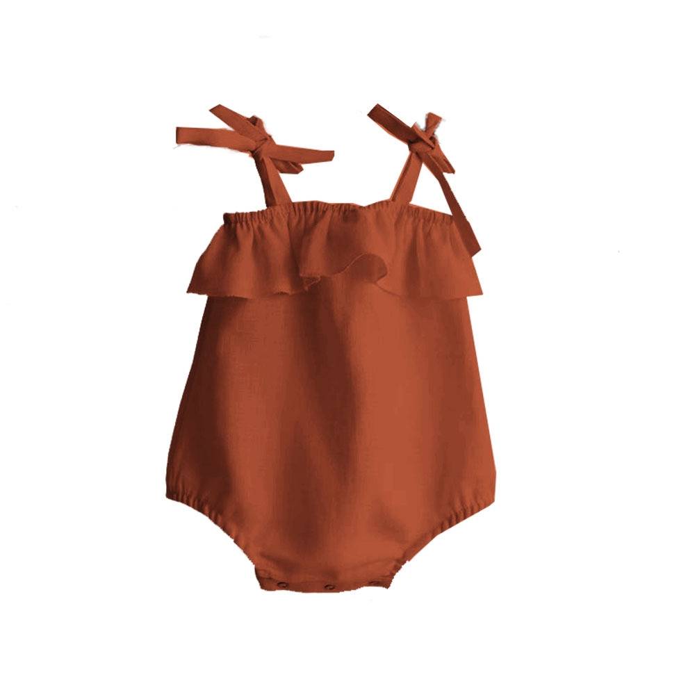 Frill Scrunch Romper - Buy Baby One-Pieces at Louie Meets Lola