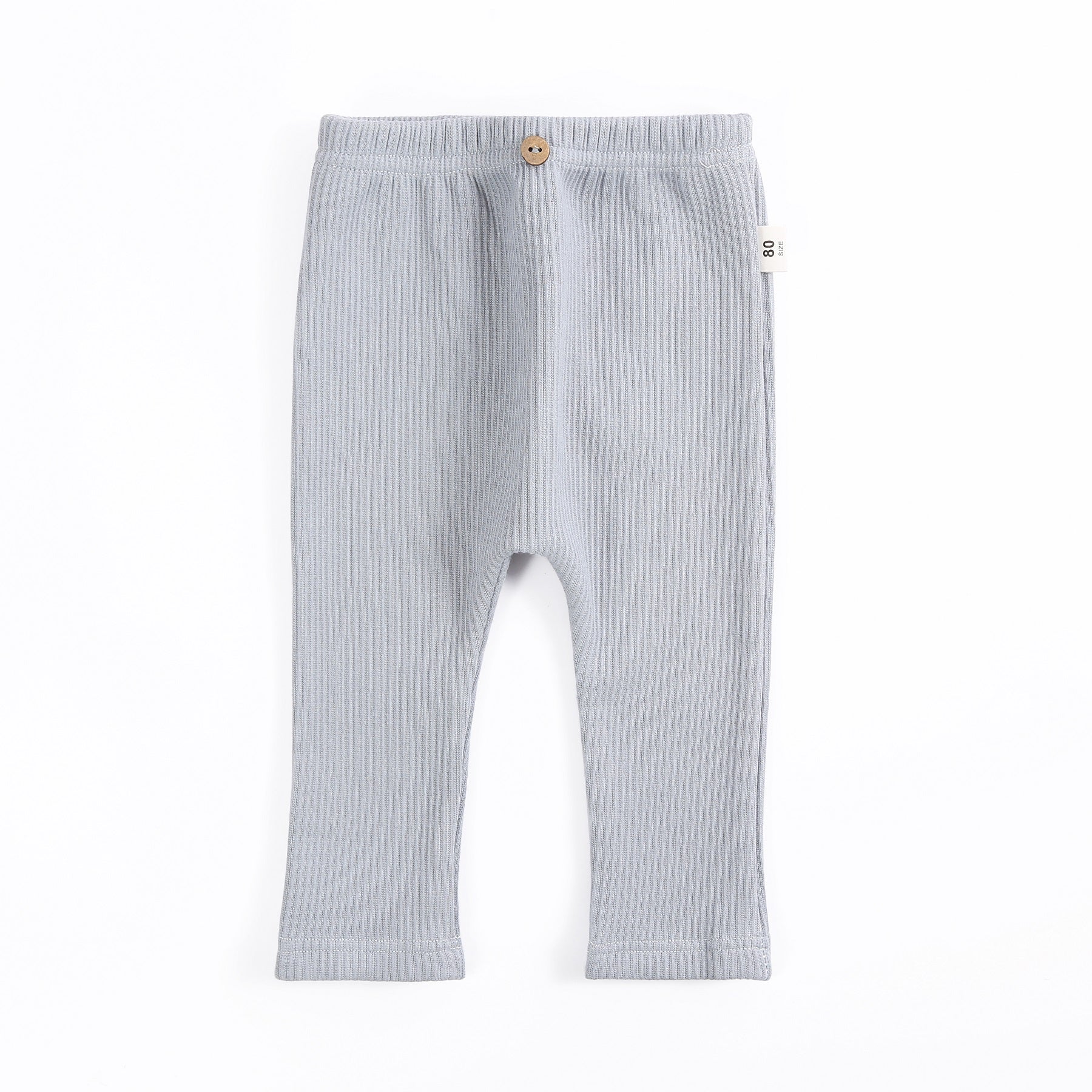 Ribbed Knit Leggings - Blueberry - Baby Pants at Louie Meets Lola