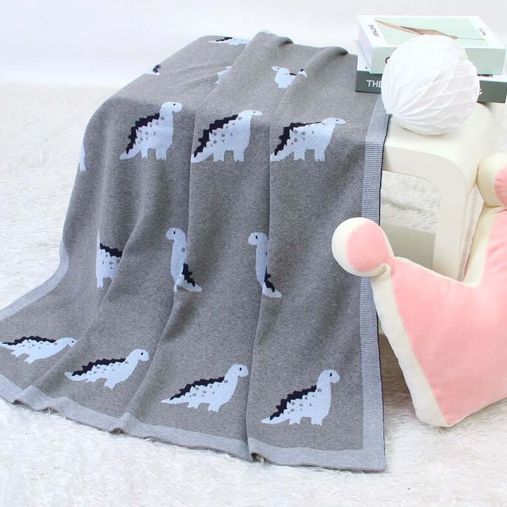 Dino the Dinosaur Blanket - Buy Baby Blankets at Louie Meets Lola