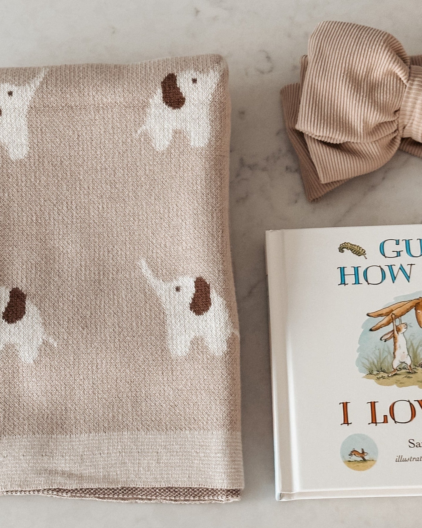 Ernie the Elephant Blanket in Nude - Baby Blankets at Louie Meets Lola