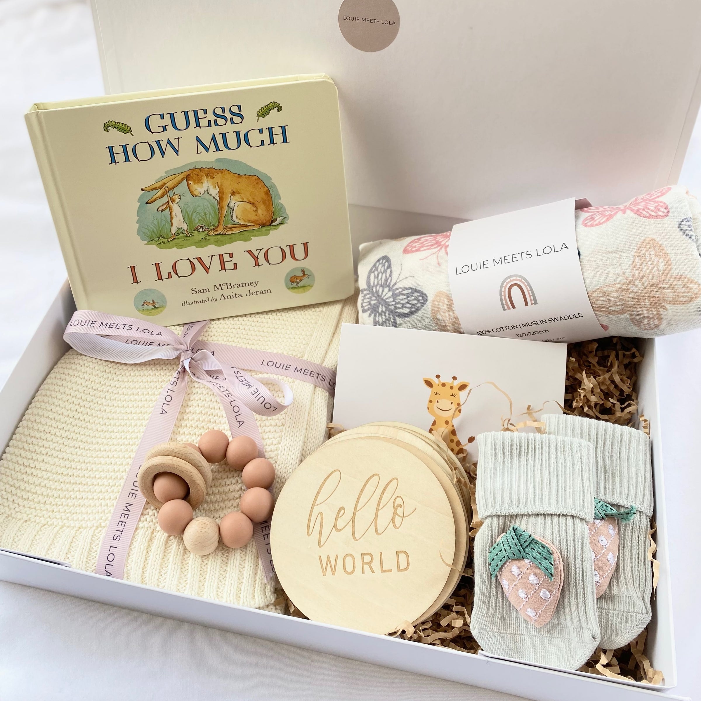 Packed with Love Gift Hamper - Beige - Buy Baby Gift Sets at Louie Meets Lola