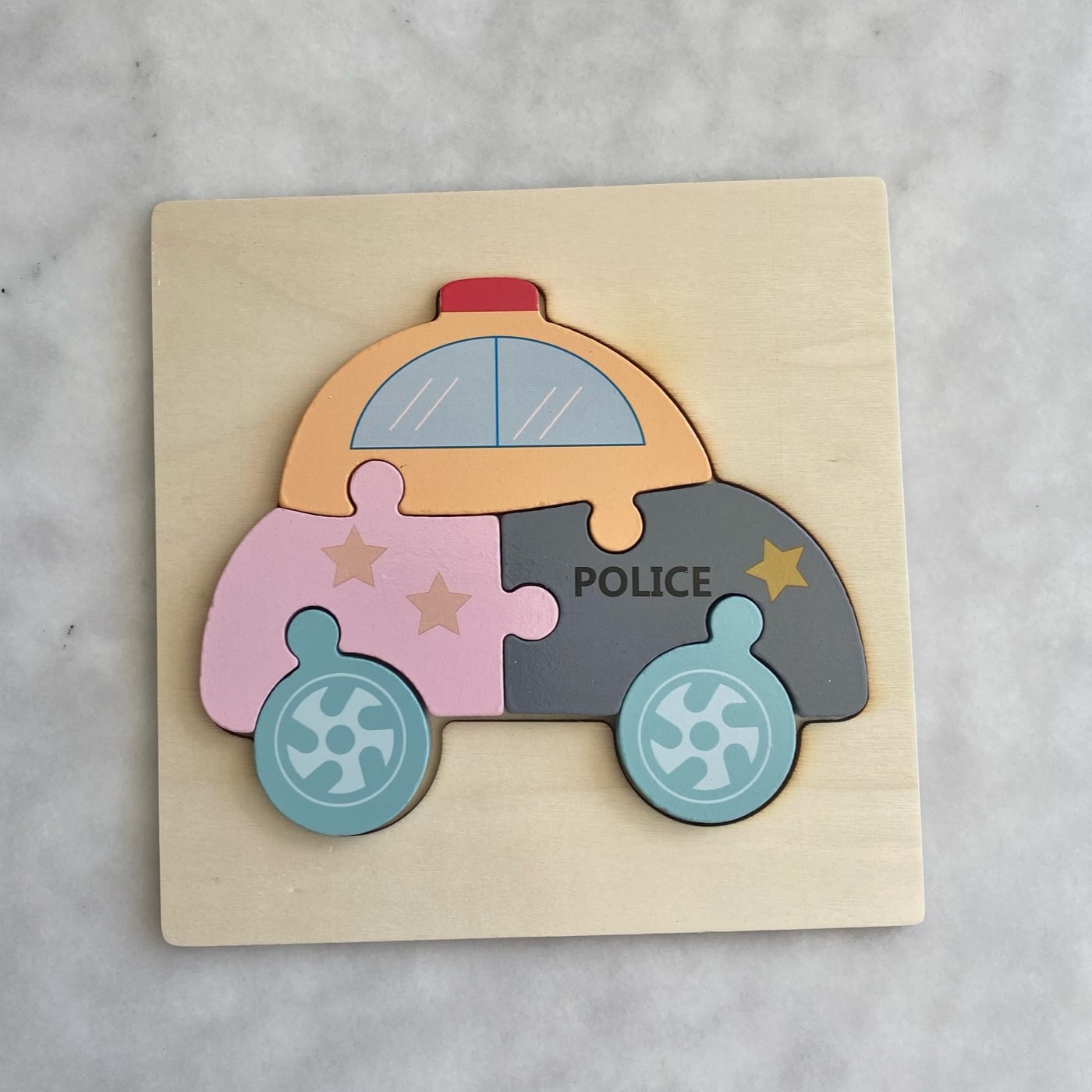 Police Car Wooden Puzzle - Buy Toys at Louie Meets Lola