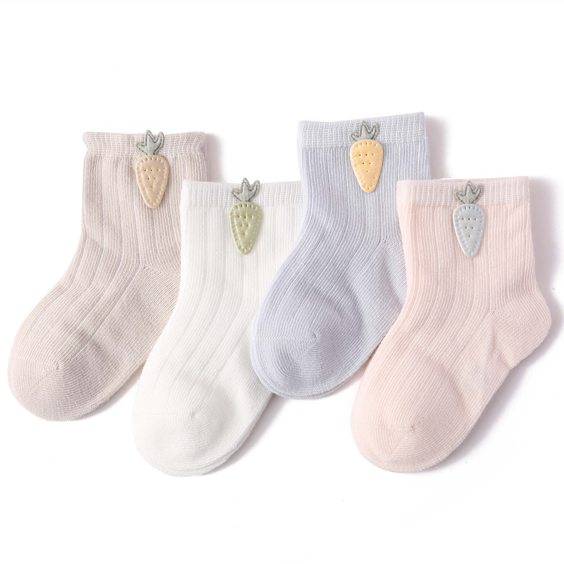 Sweet Carrot Socks - Baby Socks at Louie Meets Lola