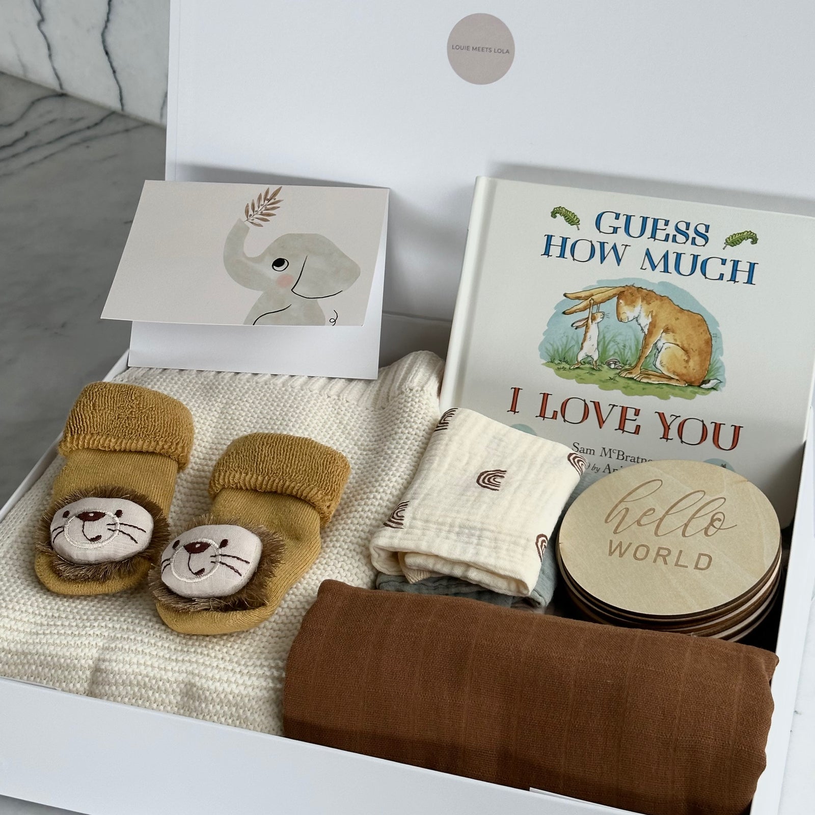 Scandi Neutral Gift Hamper - Baby Baby Gift Sets at Louie Meets Lola