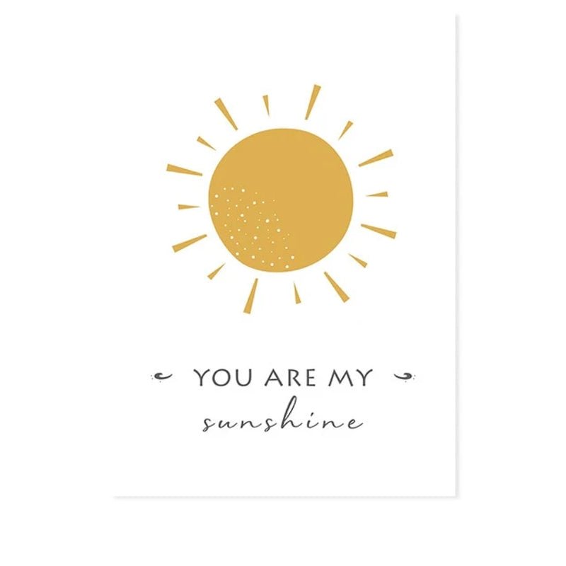 You Are My Sunshine Canvas - 3pc - Buy Artwork at Louie Meets Lola